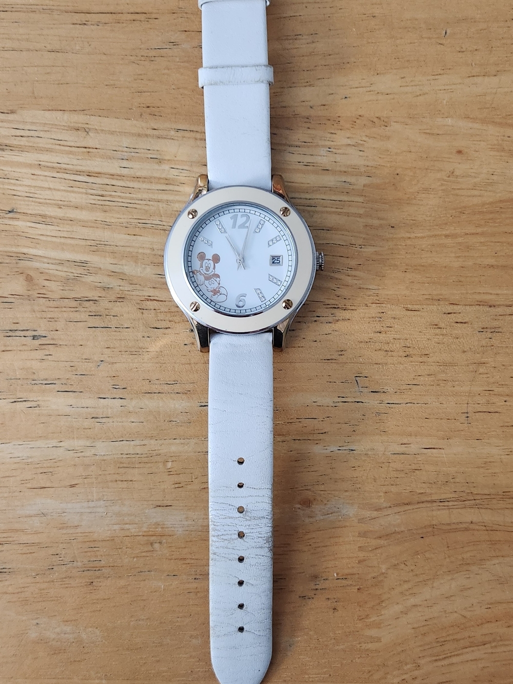 Disney Park White Mickey Watch